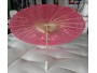 Elegant Kinesisk Parasol (af stof) 33-780